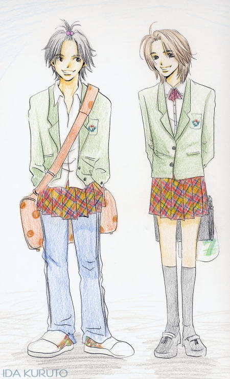 学級委員長とクラスのムードメーカー的、みたいな。